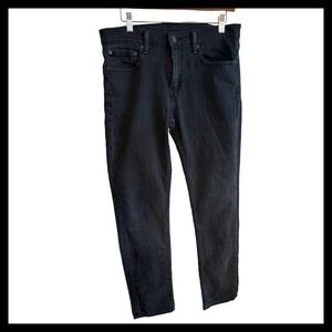 Levi‎ Strauss 511 Slim Fit Dark Wash Jeans Mens Size 32x32 Casual Everyday